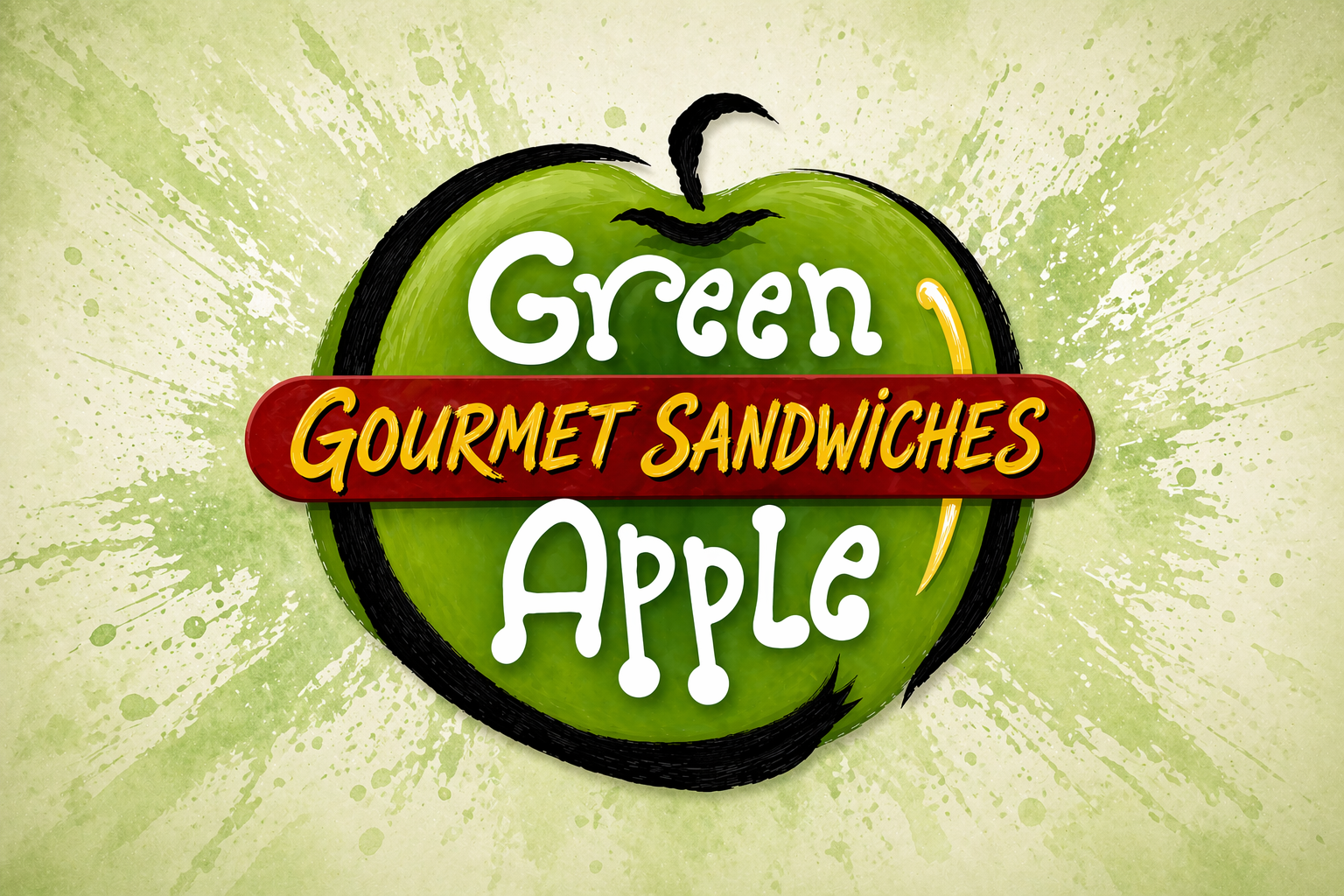 Green Apple Gourmet Sandwiches logo